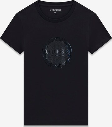 GUESS T-Shirt in Schwarz: Vorderseite