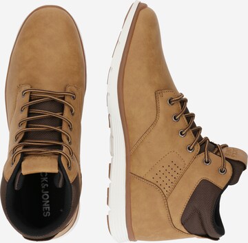 JACK & JONES Lace-Up Boots 'JOINER' in Brown