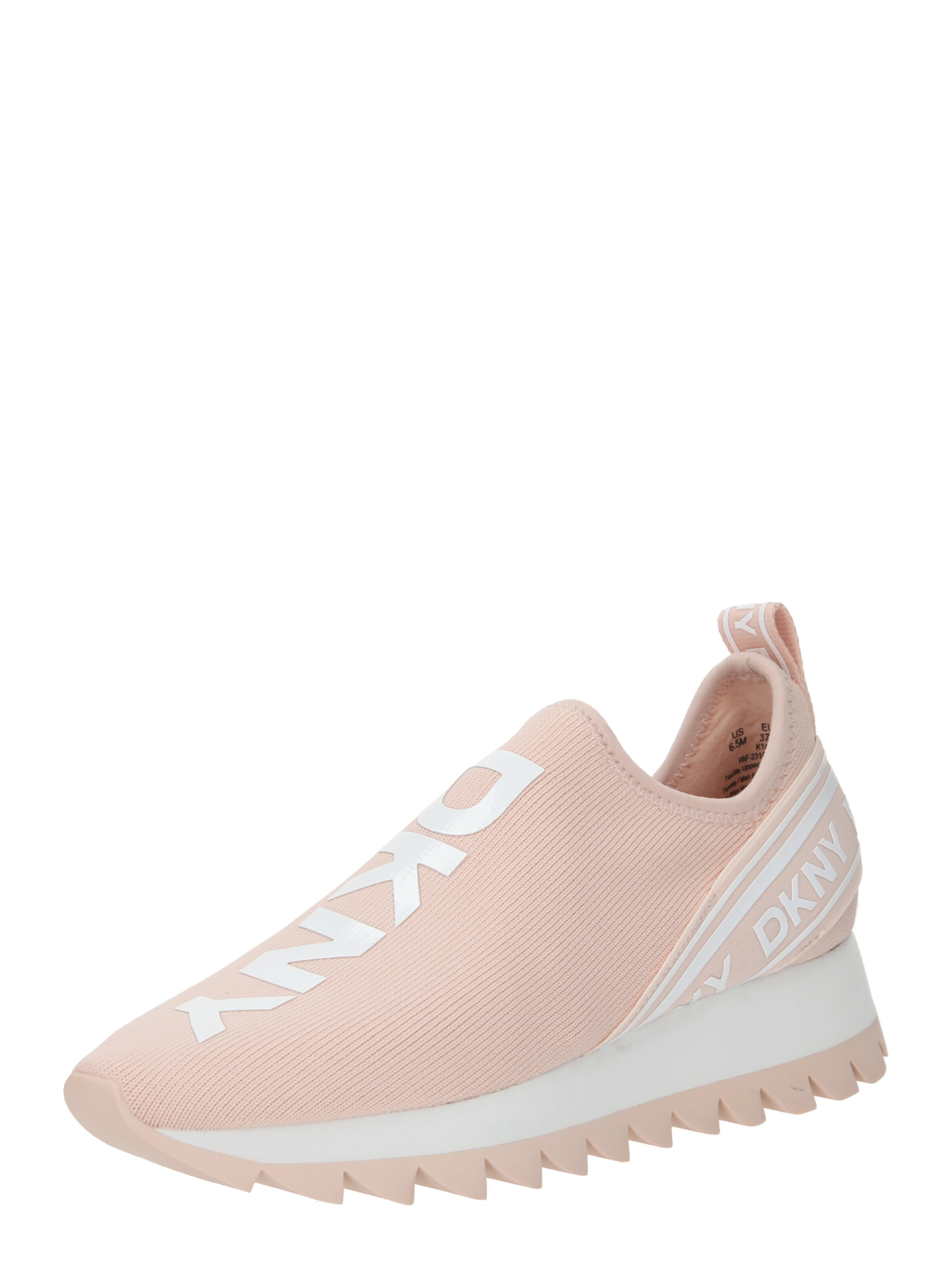 DKNY Platform trainers 'Abbi' in Pink: front