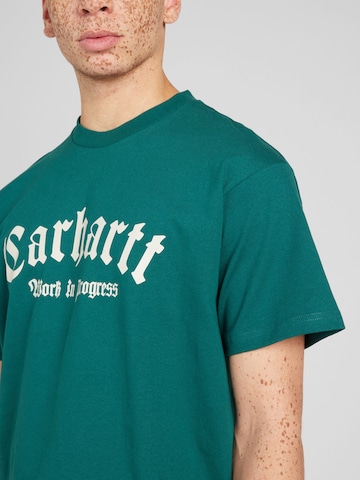 Carhartt WIP Тениска 'Onyx' в зелено
