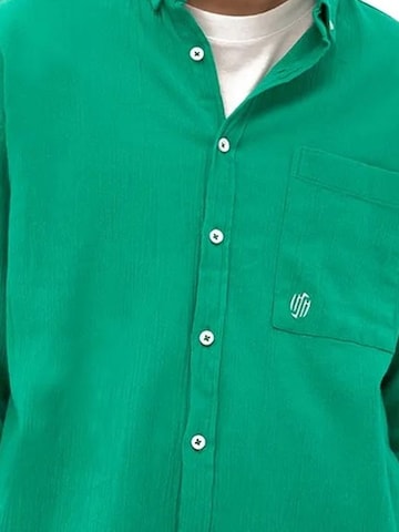 Giesto - Comfort Fit Camisa em verde