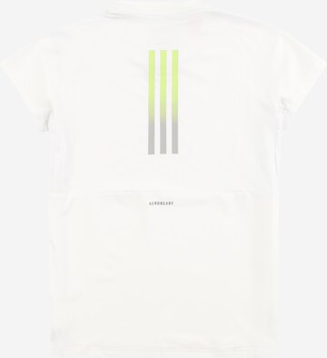 ADIDAS SPORTSWEAR Sportshirt 'Aeroready 3-Stripes' in Weiß