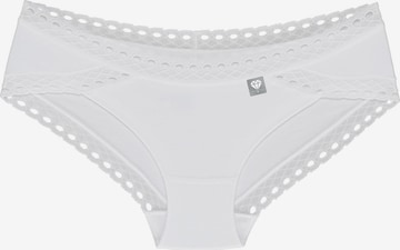 Wolbar Slip 'Diamond 3514' in Weiß: Vorderseite