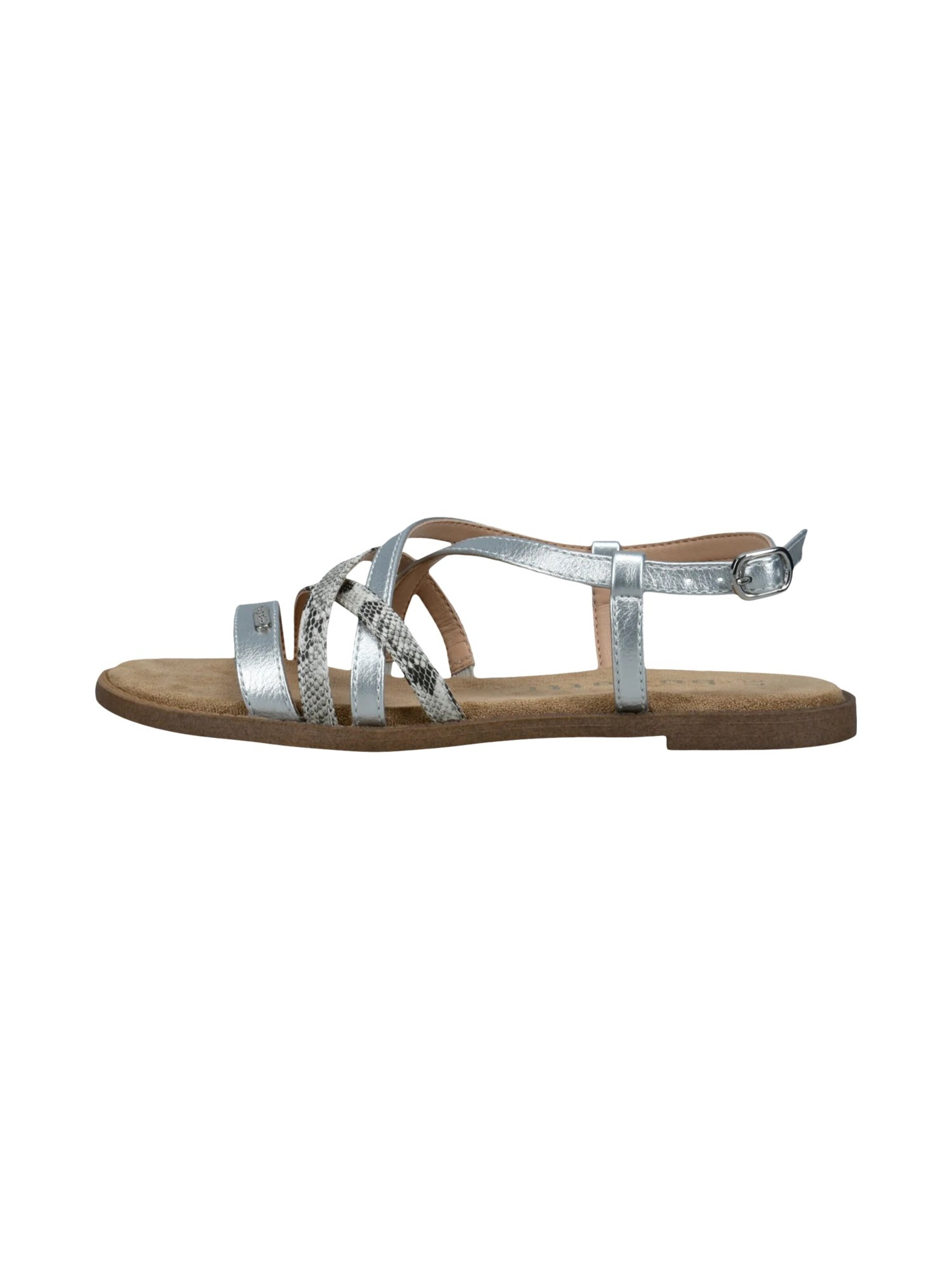 bugatti Sandals in Silver