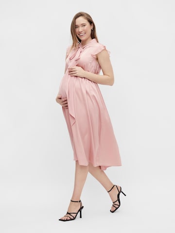 MAMALICIOUS Kleid 'Lia' in Pink