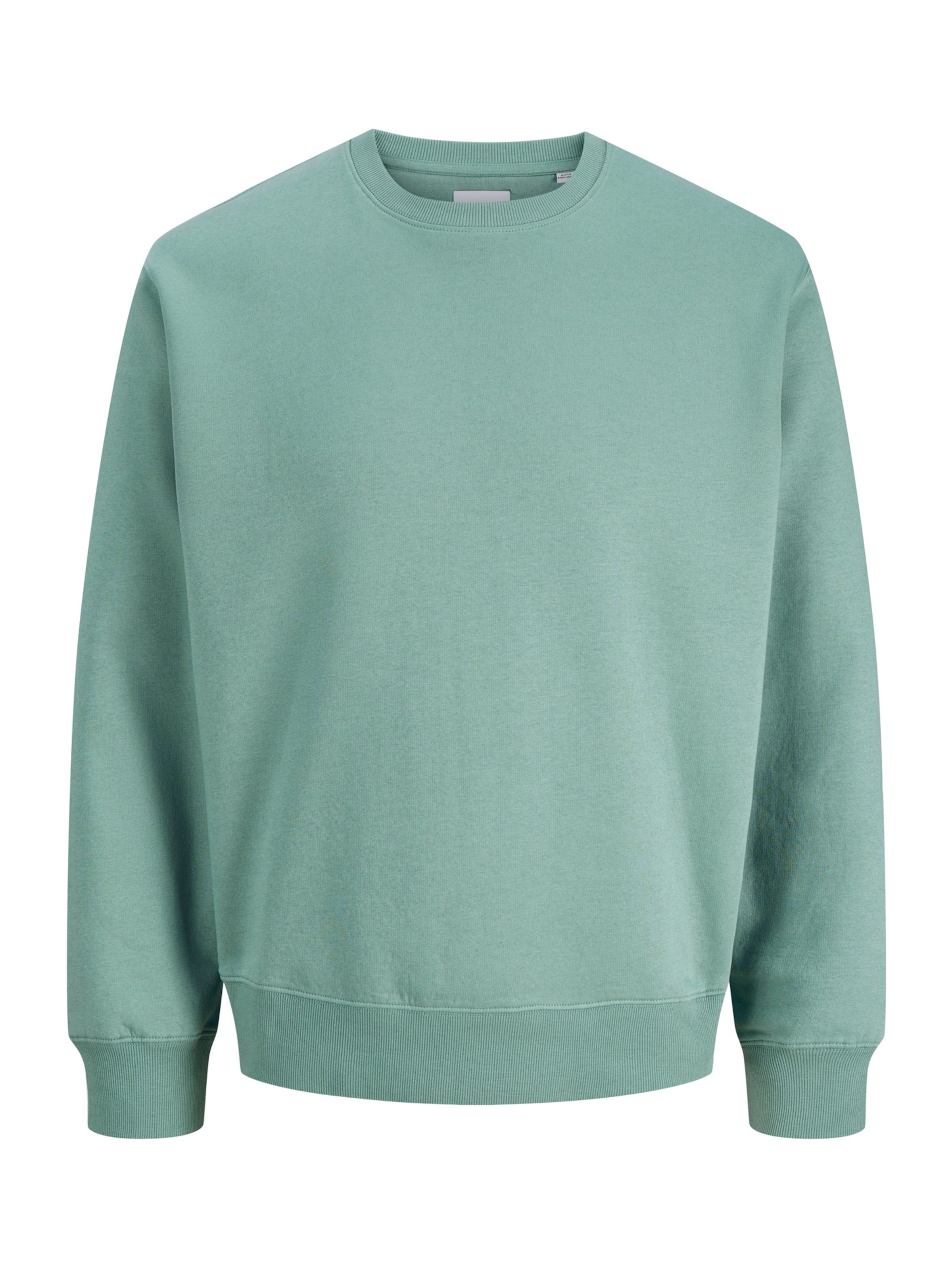 JACK & JONES Sweatshirt 'JJEStar' in Green: front