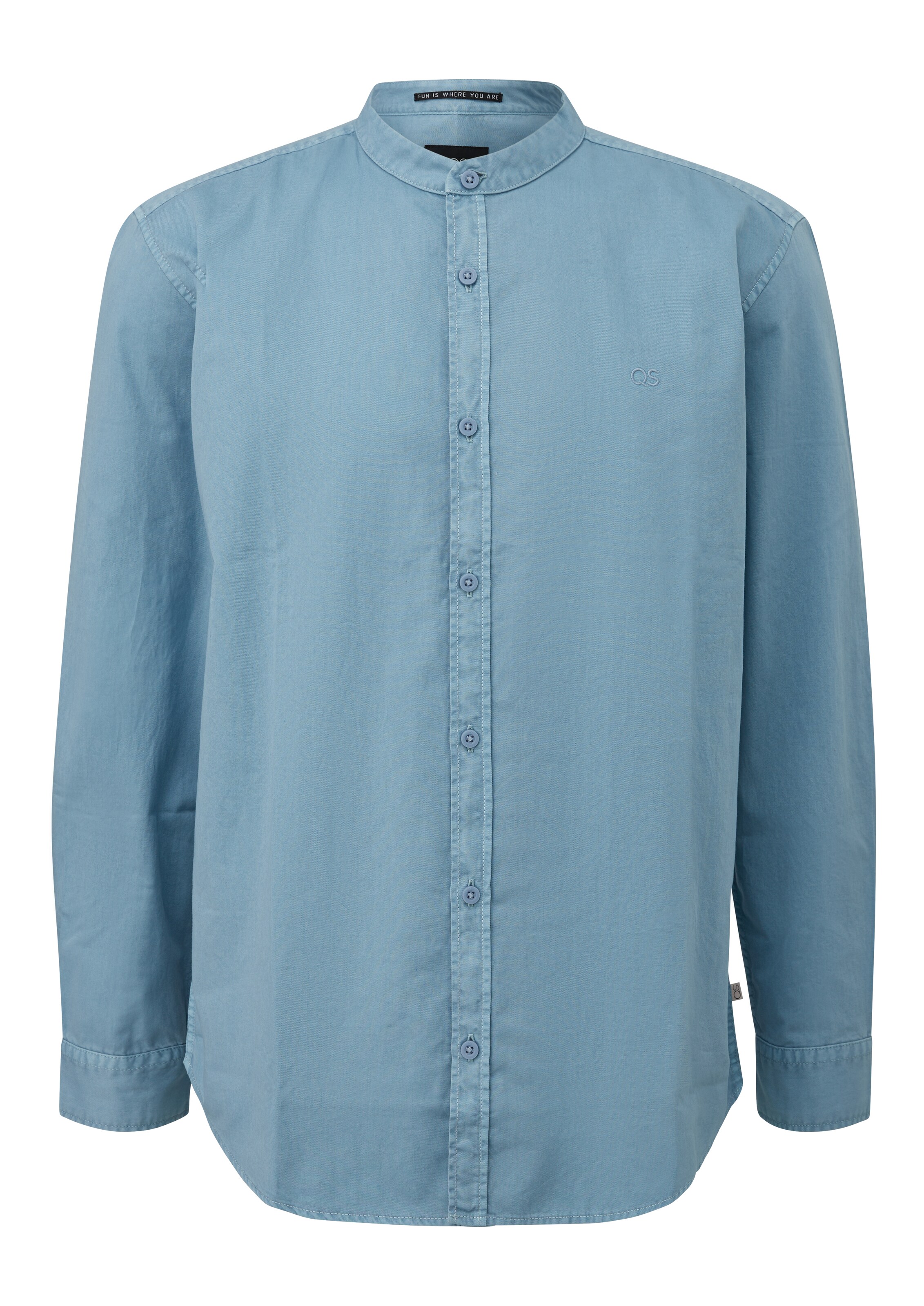 QS Button Up Shirt in Light blue, Item view