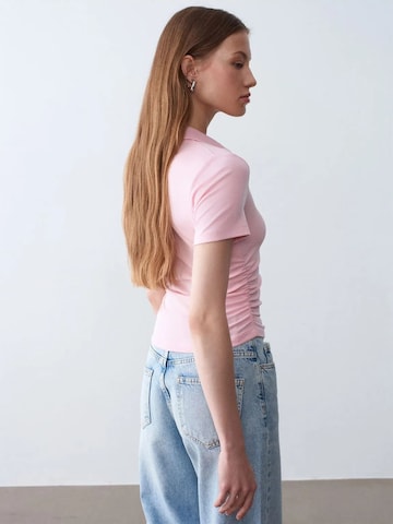 T-shirt Dilvin en rose