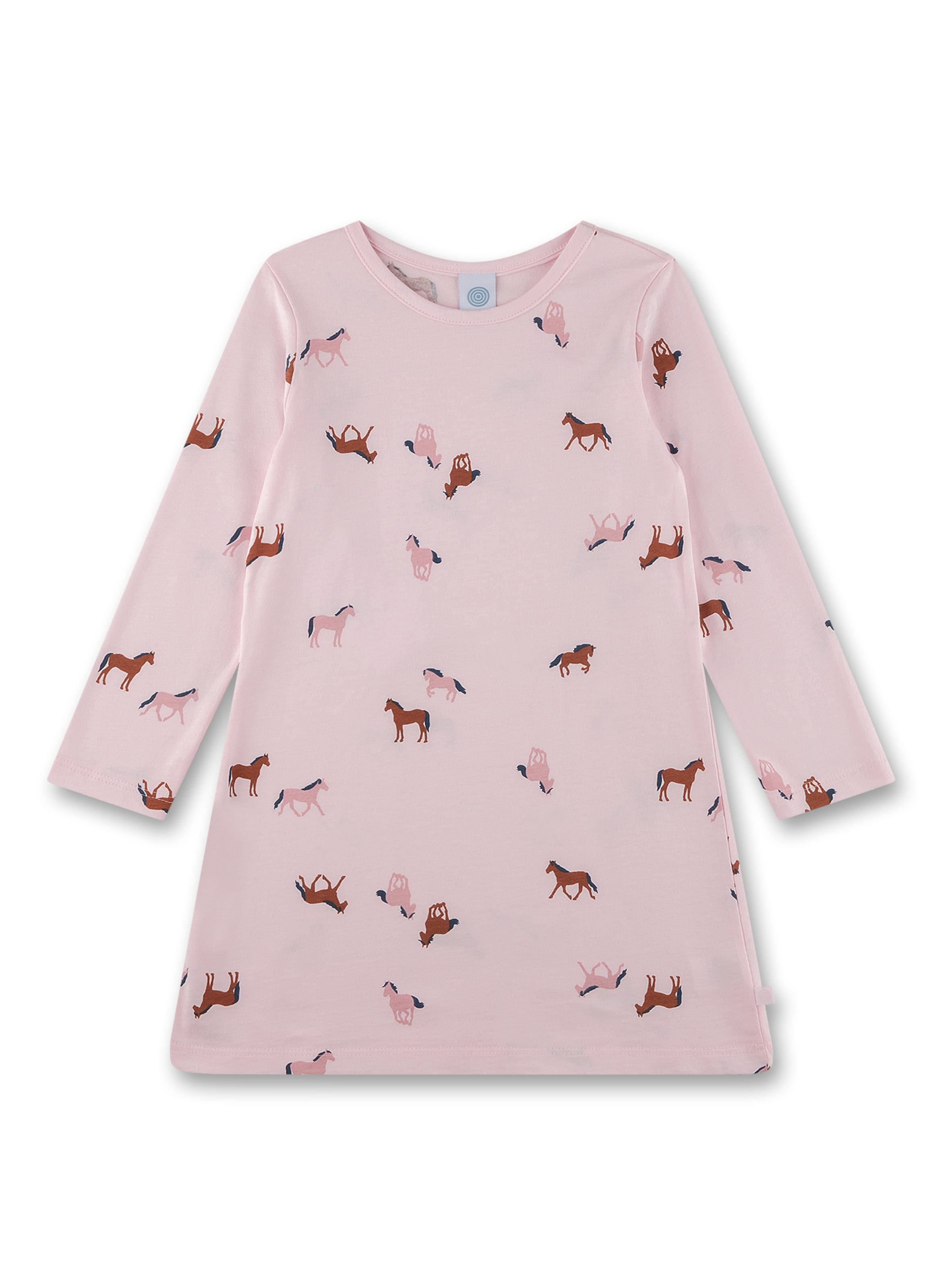 Sanetta Nachthemd in Pink: Vorderseite