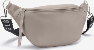 Elbsand Fanny Pack in Beige: front
