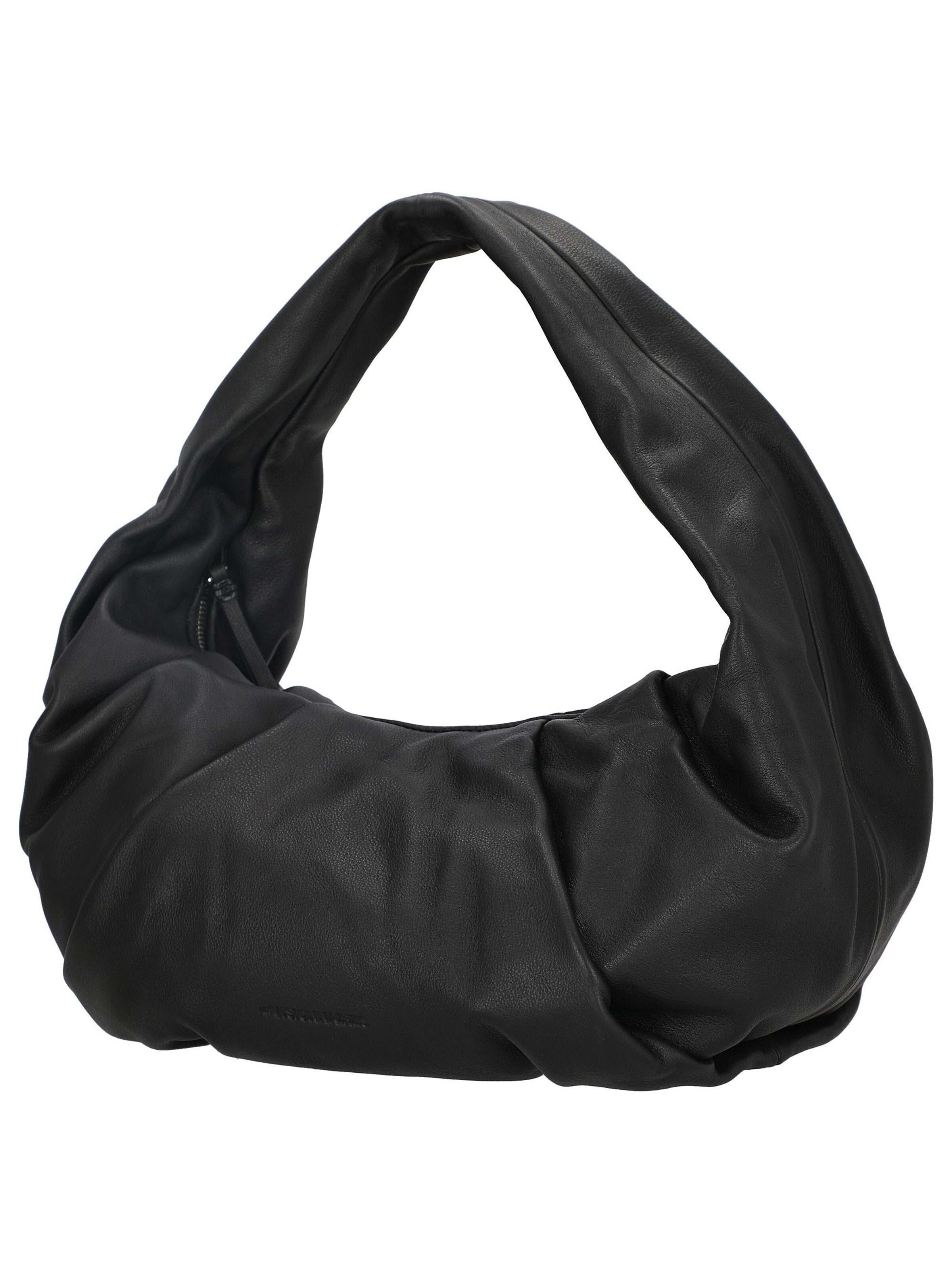 Les Visionnaires Handbag 'Greta Essential Soft Grainy' in Black