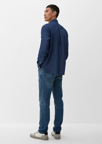 s.Oliver Regular fit Button Up Shirt in Blue