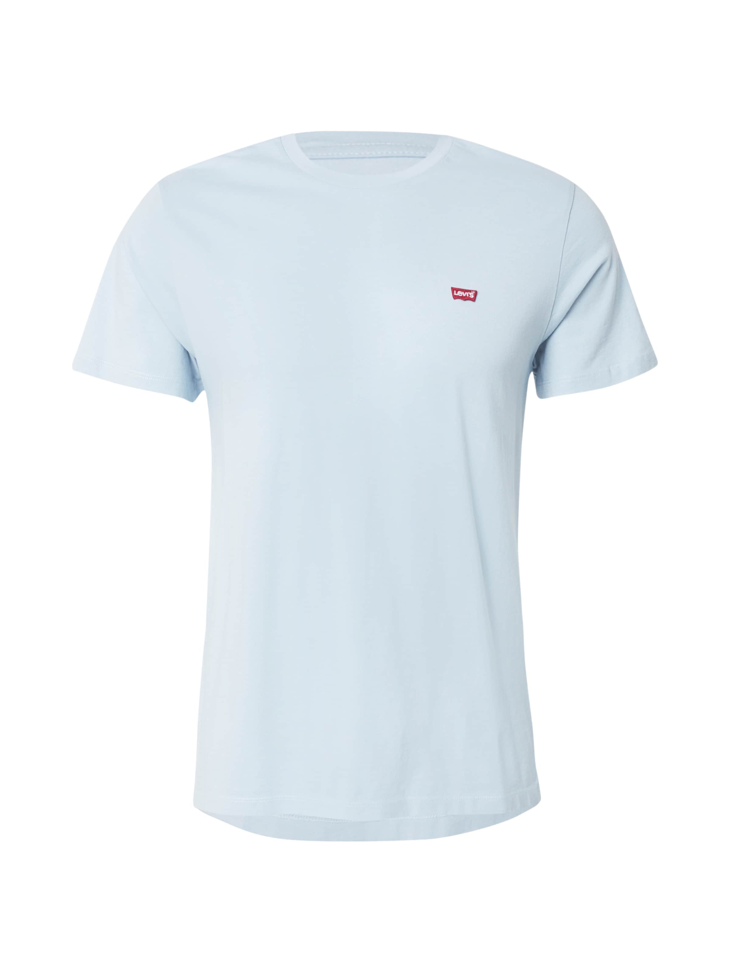 LEVI'S ® T-shirt 'Classic Housemark' i blå: framsida
