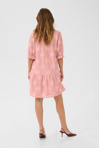 CULTURE Blusenkleid in Pink
