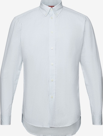 Coupe slim Chemise ESPRIT en bleu : devant