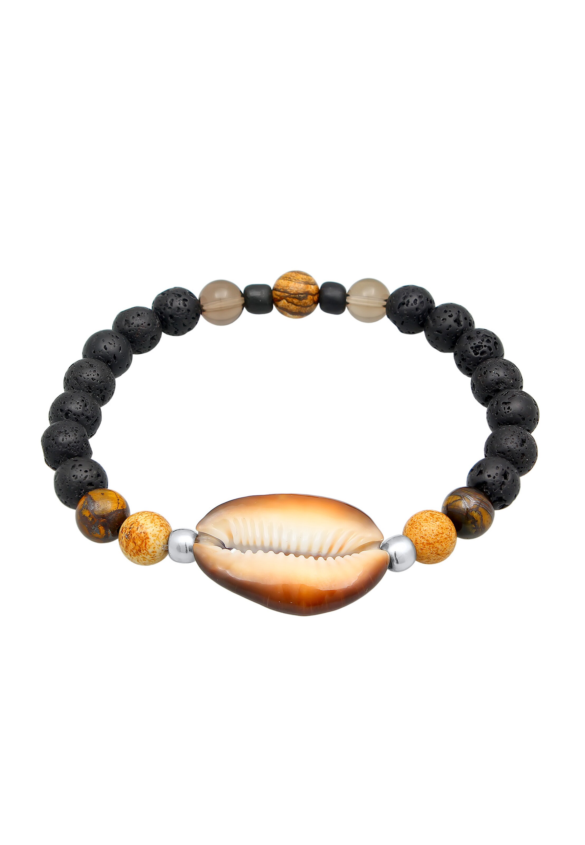 Bracelet KUZZOI en noir : devant