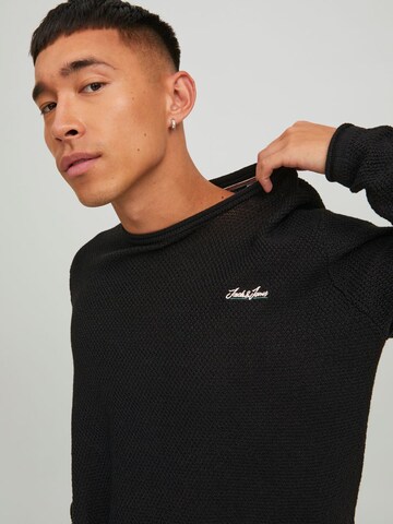 JACK & JONES Trui 'Paul Tons' in Zwart