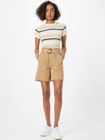 Yerse Regular Shorts 'CASSIS36' in Beige