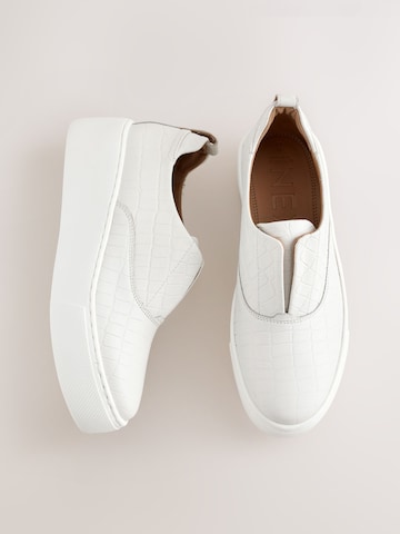 Next Slip On in Weiß