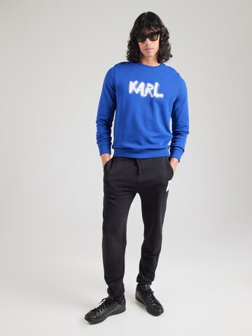 Karl Lagerfeld Tapered Hose in Schwarz