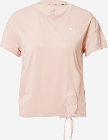 rožinė PUMA Sportiniai marškinėliai 'WINTER PEARL': priekis