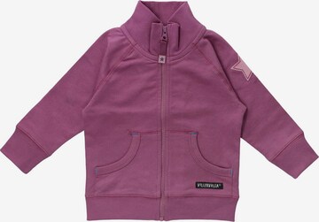 Villervalla Zip-Up Hoodie in Pink: front