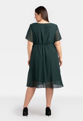 Karko Cocktail Dress ' DENISA ' in Green