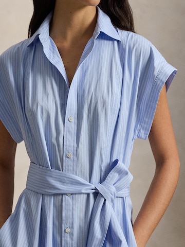 Polo Ralph Lauren Košilové šaty – modrá