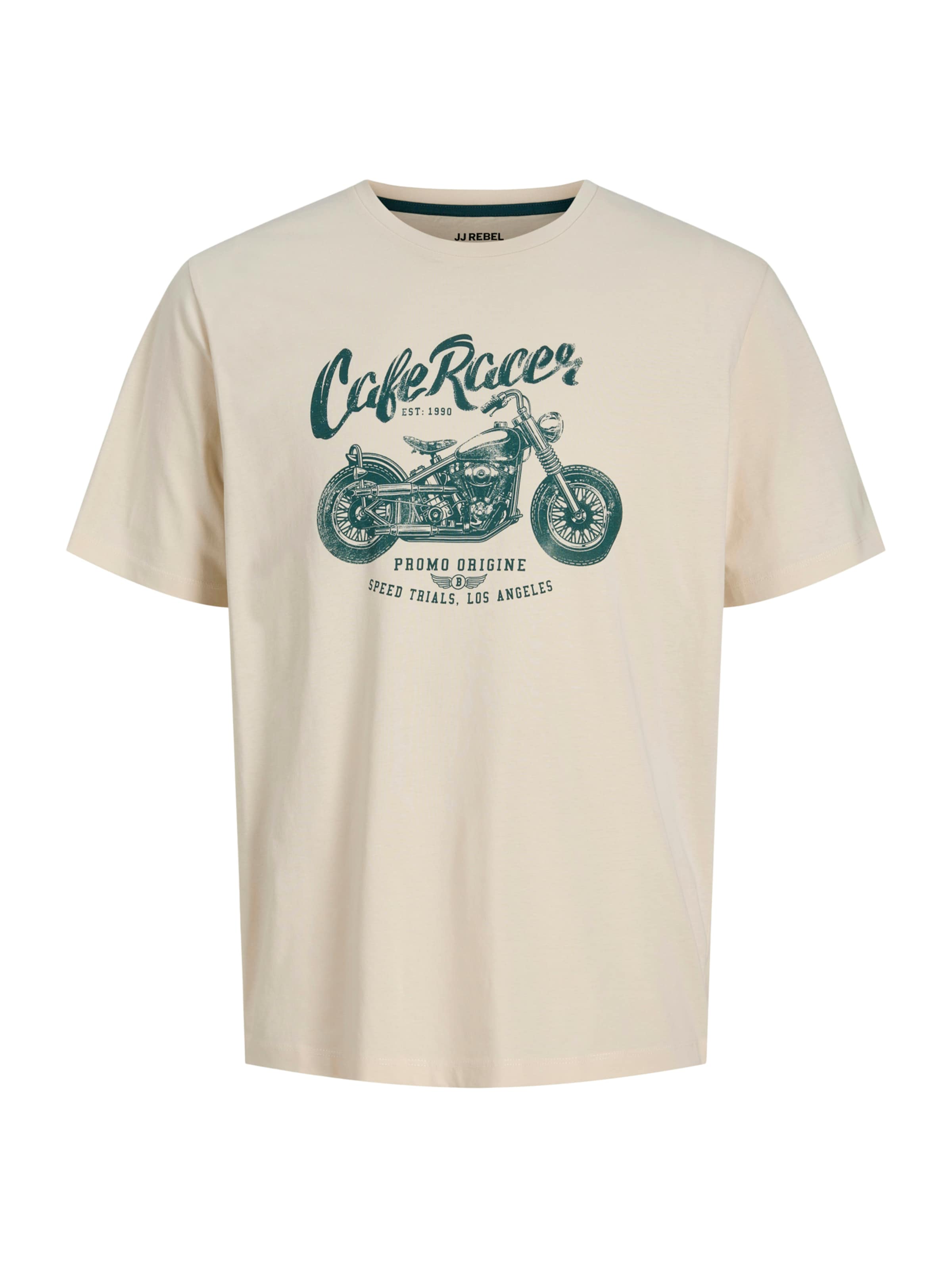 JJ Rebel Majica 'JREBMATHEO' | bež barva: sprednja stran