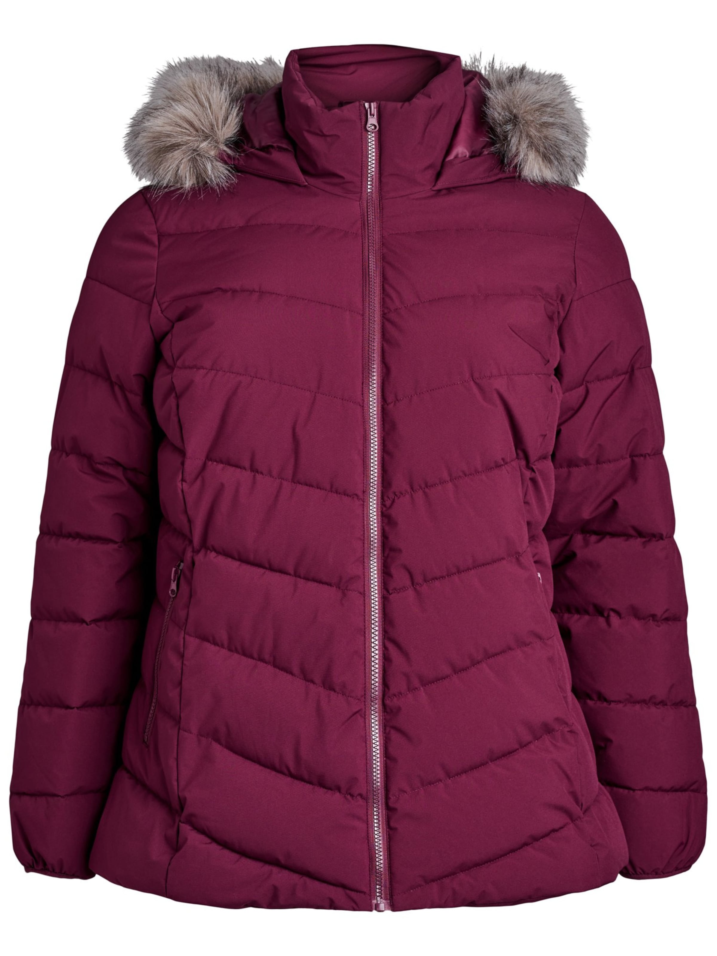 Zizzi Зимно яке 'Cajulia' в червено: отпред