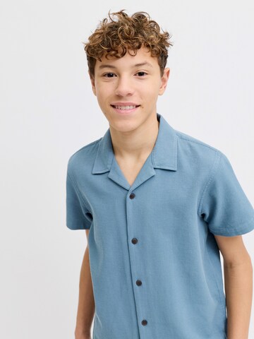 Jack & Jones Junior Comfort Fit Πουκάμισο 'JJGLOBAL' σε μπλε