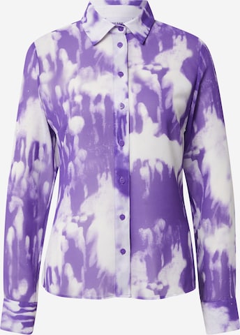WEEKDAY Blouse in Purple: front