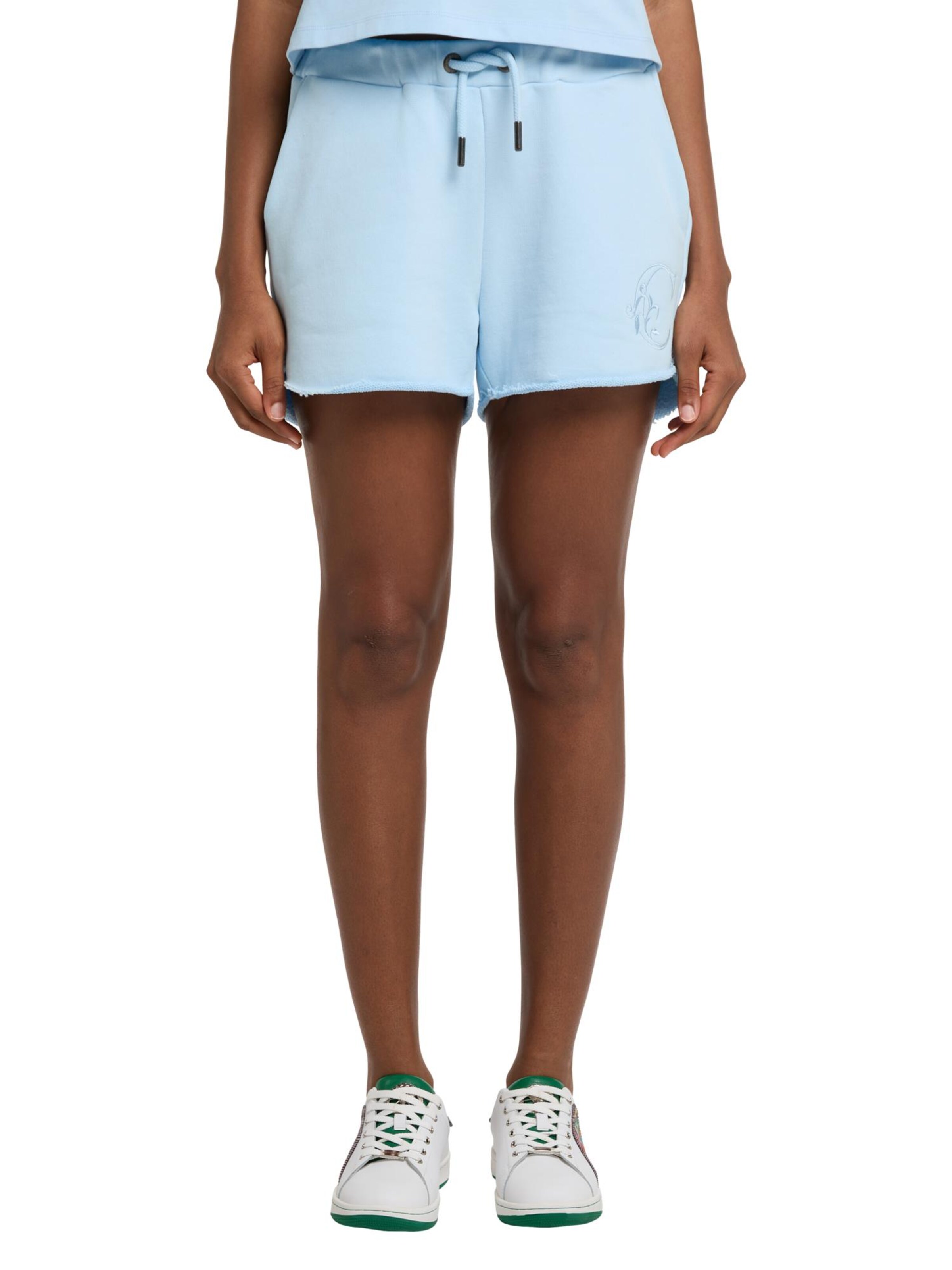 Carlo Colucci Regular Hose 'De Amicis' in Blau: Vorderseite