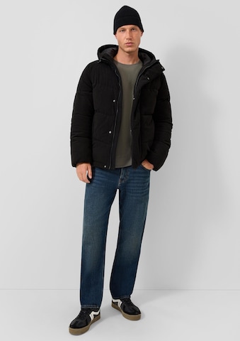 Veste d’hiver QS en noir : devant