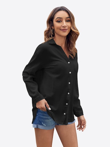 Imily Bela - Blusa en negro: frente