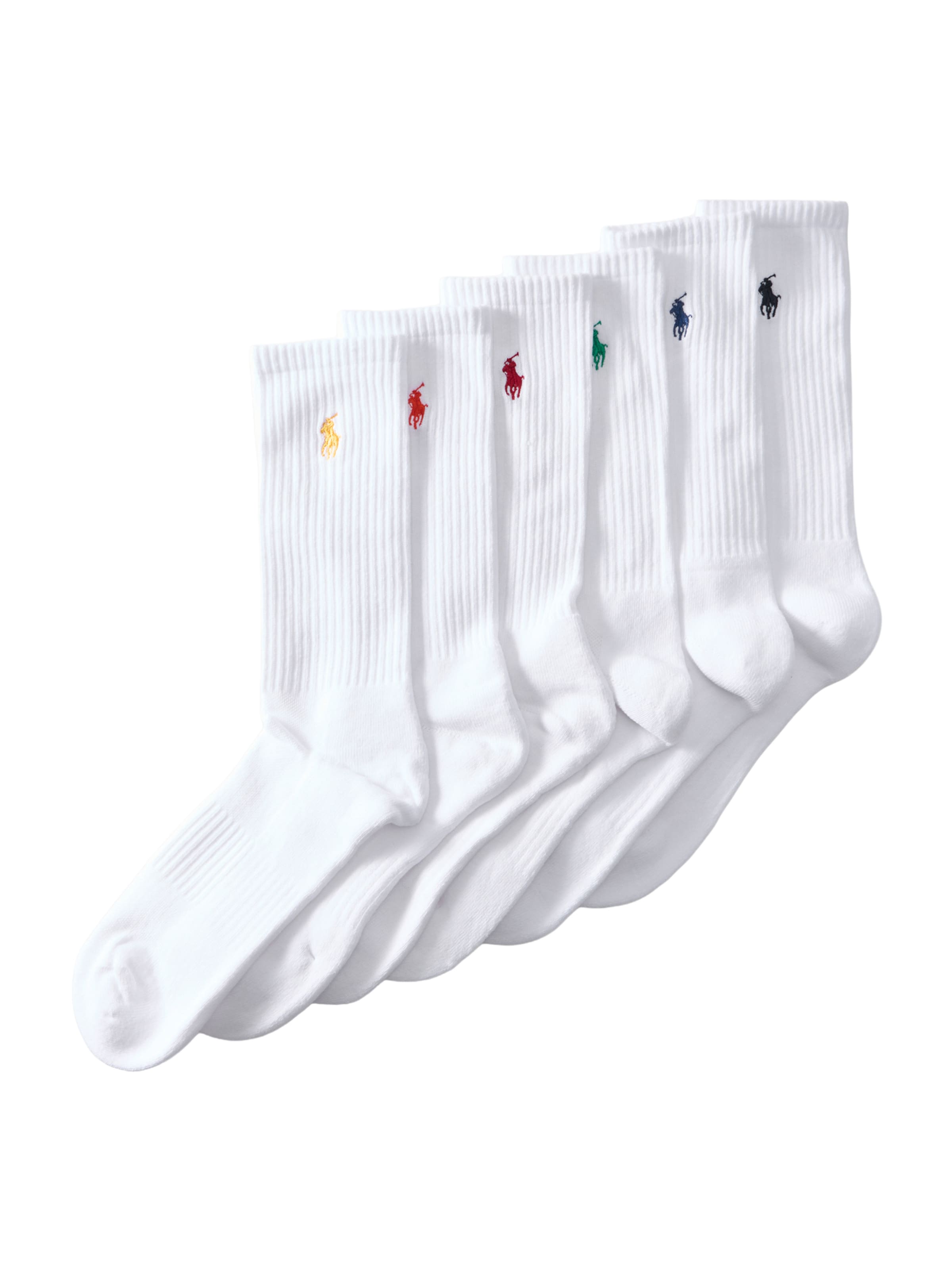 Polo Ralph Lauren Chaussettes en 44-46,5 en blanc, Vue avec produit