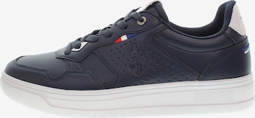 Sneaker bassa di U.S. POLO ASSN. in blu: frontale