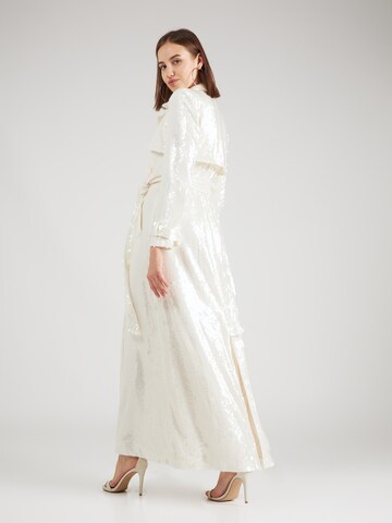 Karen Millen Between-Seasons Coat in White