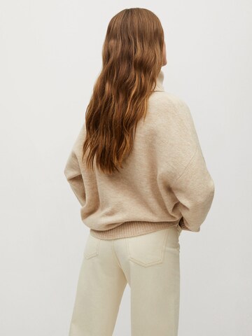 MANGO Pullover 'Taldorac' in Beige