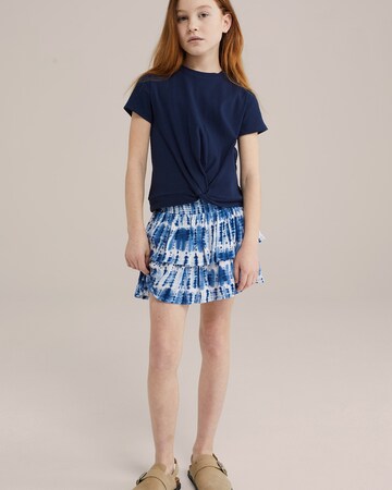 WE Fashion T-Shirt in Blau