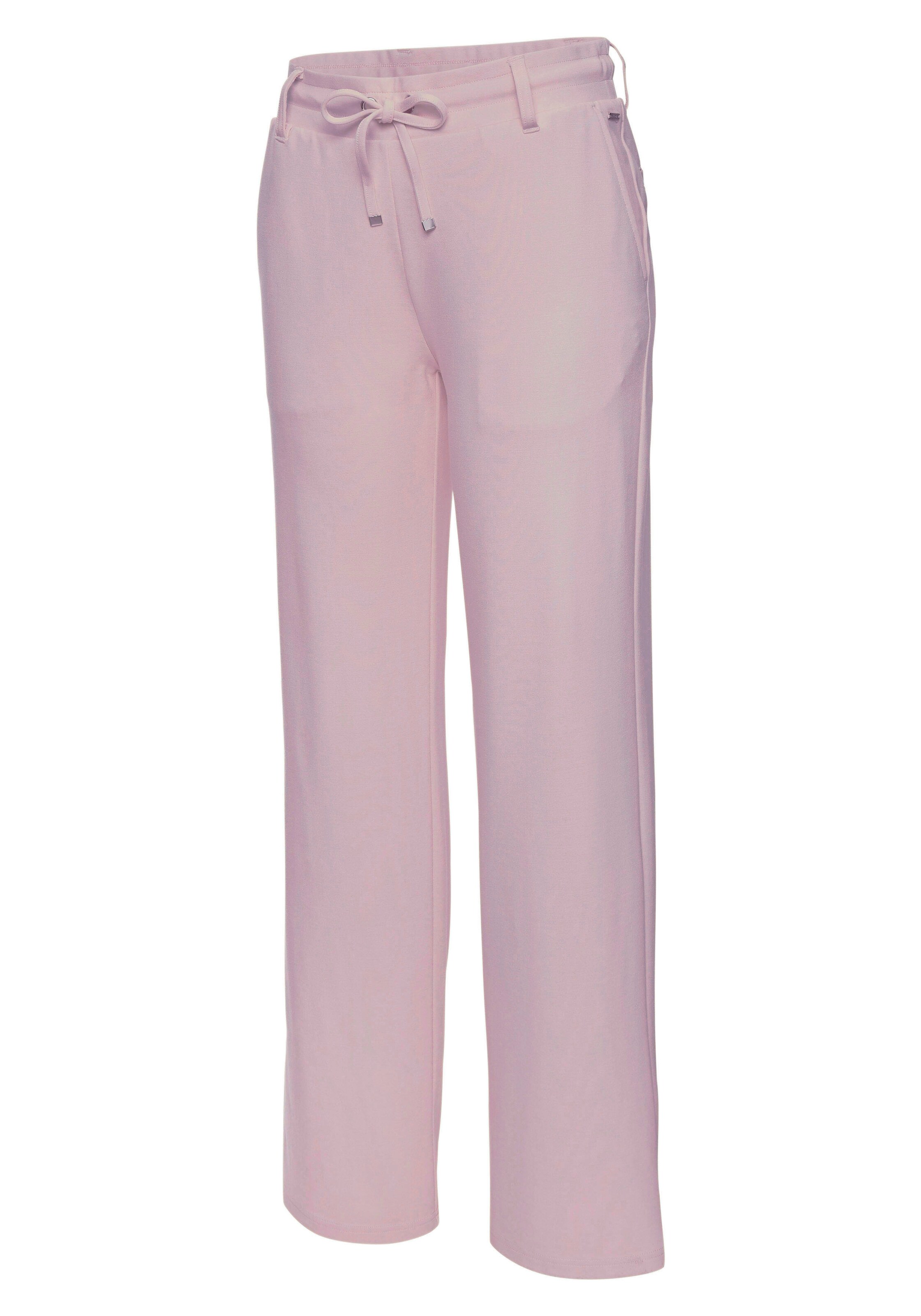 LASCANA Regular Trousers in Pink