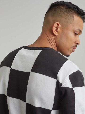 ABOUT YOU x Benny Cristo Shirt 'Bastian' in Zwart