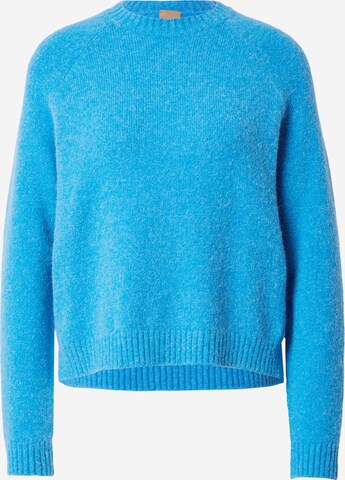 BOSS Sweater 'Febisan' in Blue: front