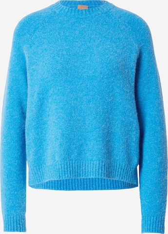 BOSS Sweater 'Febisan' in Blue: front