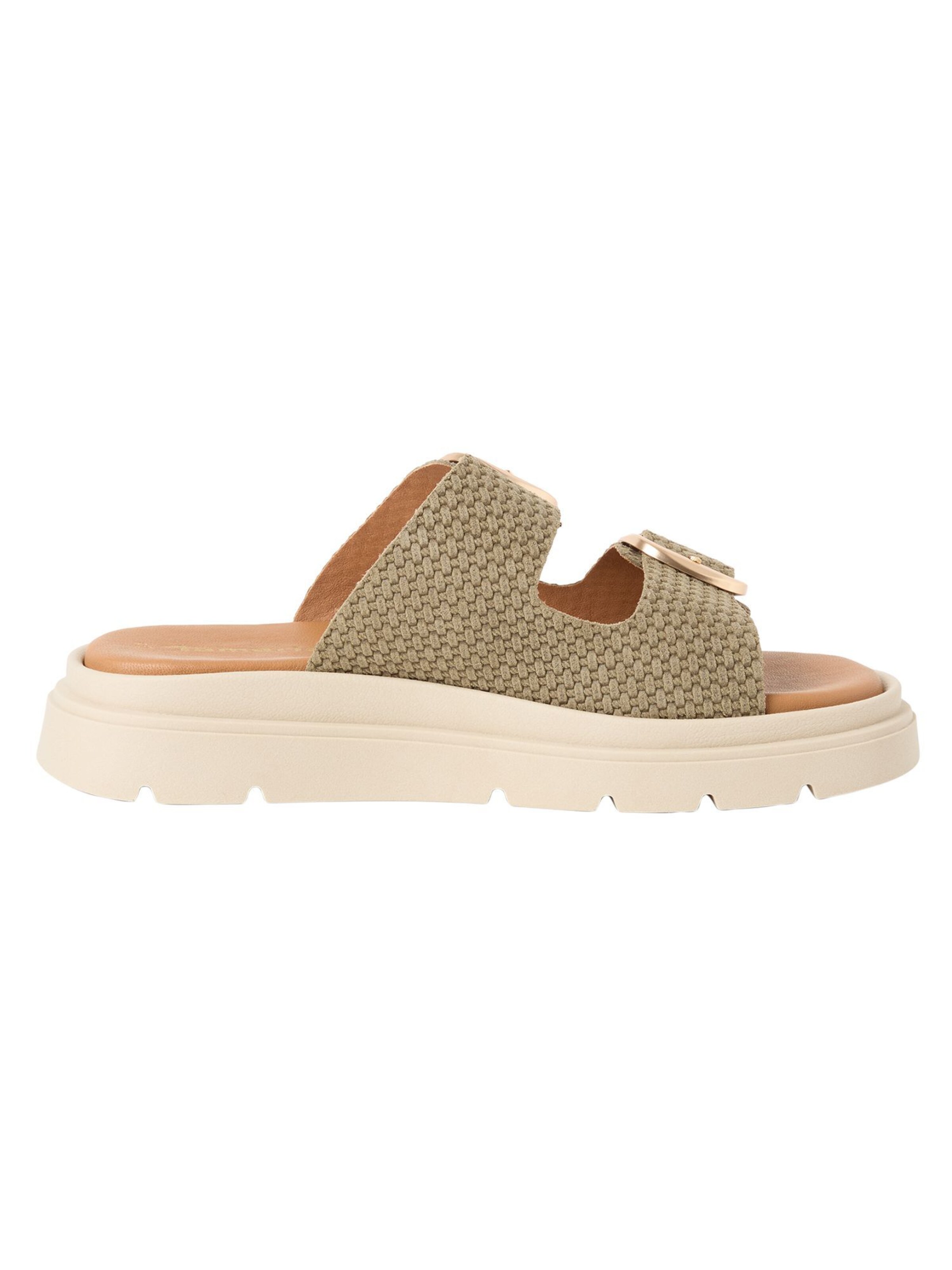 Tamaris Pantolette in Grün