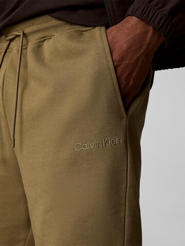 Calvin Klein Regular Broek in Groen