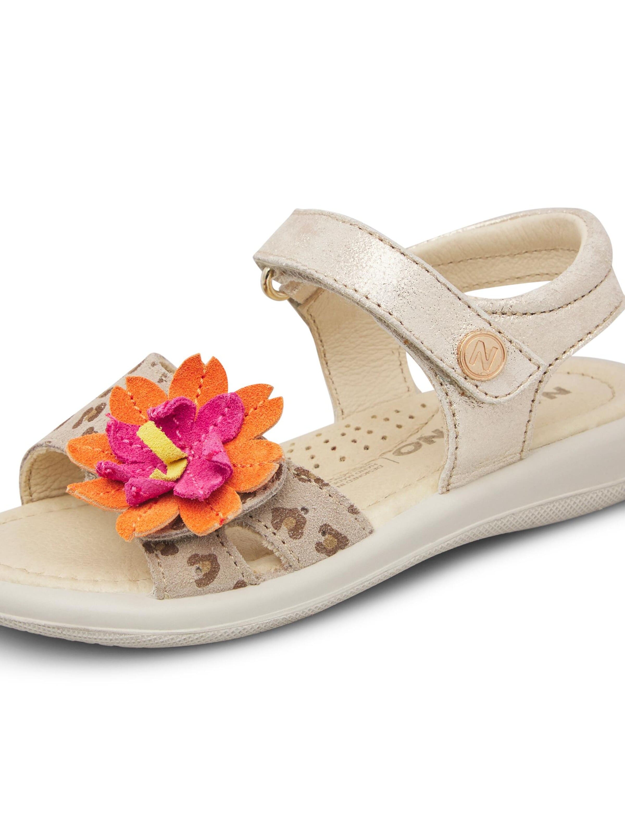 NATURINO Sandal 'MIELI' in Gold: front