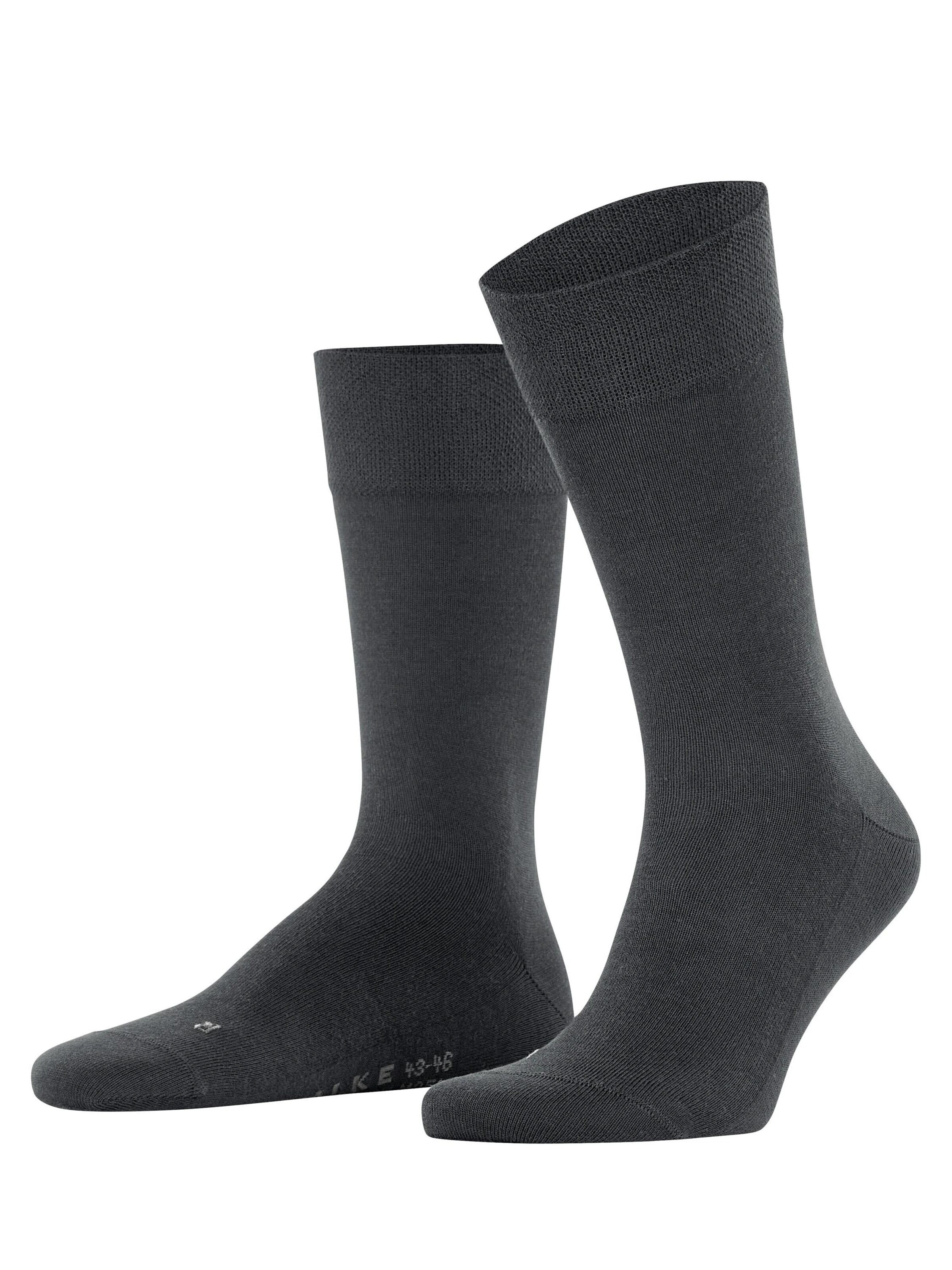 FALKE Socken 'Sensitive New York'‌‌‌ in Grau: Vorderseite