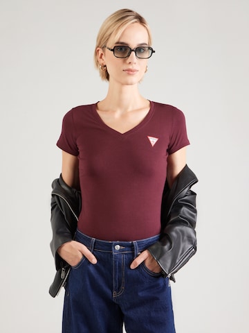GUESS T-Shirt in Rot: Vorderseite