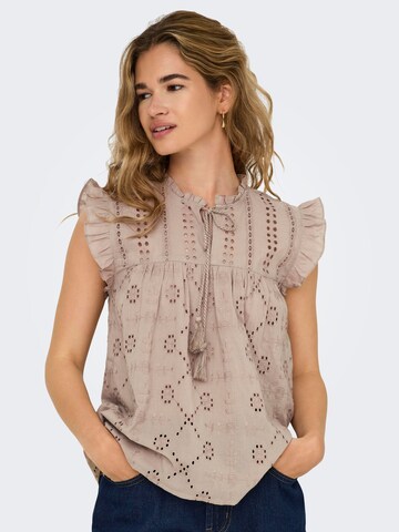 ONLY Blouse 'ONLReva' in Bruin
